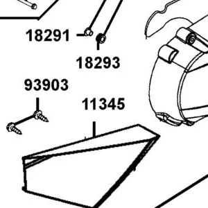 11345-ACD5-E00-JBP SIDE COVER L COVER — diagram cutout