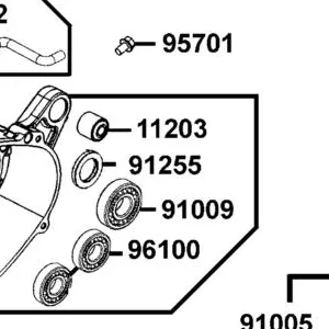 91255-LKG7-E00 OIL SEAL 34*54*8 — diagram cutout
