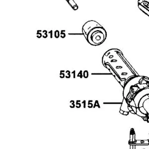 53140-LHJ3-900-N1R GRIP COMP THROT (Black) — diagram cutout