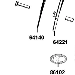 64140-BAA7-E00 COVER R WIND SCREEN — diagram cutout