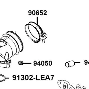 1711A-LEA7-E05 PIPE ASSY INLET — diagram cutout