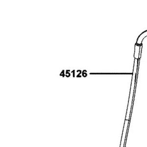 45126-BAA7-E00 HOSE COMP A FR BRK — diagram cutout