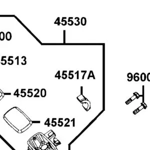 45517-LKF5-E00 HOLDER M/C — diagram cutout