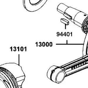 13000-ACD5-E00 CRANK SHAFT COMP — diagram cutout