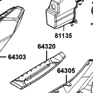 64320-BAA7-E00-N1R MAT R FLOOR (Black) — diagram cutout