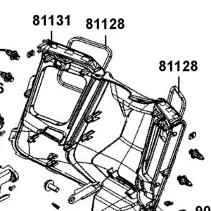 81128-BAA7-E00 SPONGE FR INNER BOX — diagram cutout
