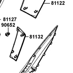 81132-BAA7-E00-N1R LID L FR INNER BOX (Black) — diagram cutout
