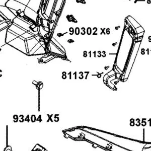81137-BAA7-E00 SPRING L FR INNER BOX — diagram cutout