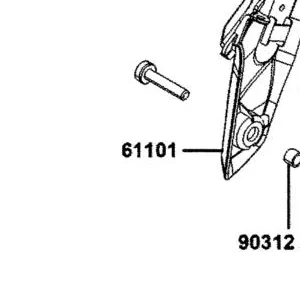 61101-BAA7-E00-NEP FENDER COVER R SIDE — diagram cutout