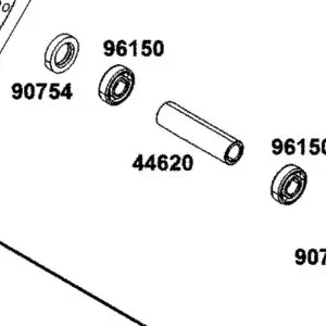 44620-BAA7-E00 COLLAR FR DIST — diagram cutout