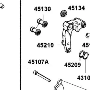 45210-LEA7-305 BRACKET FR — diagram cutout