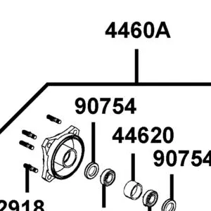 90754-LLB1-900 DUST SEAL 22*35*7