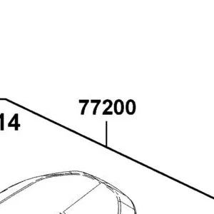 77200-BAA7-E00-T01 SEAT ASSY — diagram cutout
