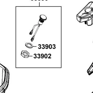 33903-LHG7-E00 PACKING — diagram cutout