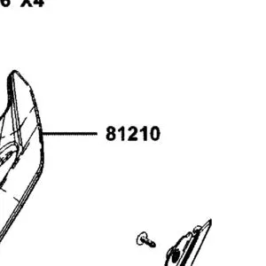 81210-BAA7-E00-CYP CARRIER L REAR — diagram cutout