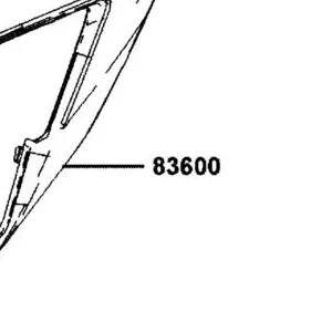 83600-BAA7-E00-CYP COVER A L BODY — diagram cutout