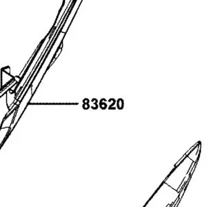 83620-BAA7-E00-N1R BOARD B L SIDE (Black) — diagram cutout