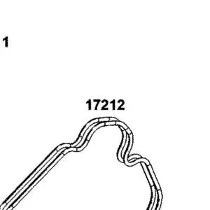 17212-BAA7-E00 SEAL RUBBER — diagram cutout