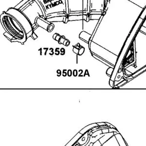 95002-41100-04 CLIP D11 TUBE