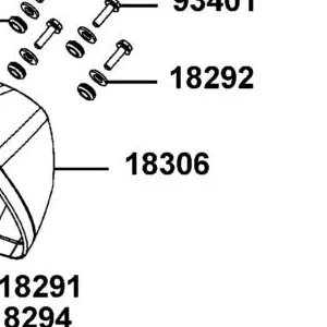 18306-LGE5-E00-JBP TAIL CAP MUFFLER — diagram cutout