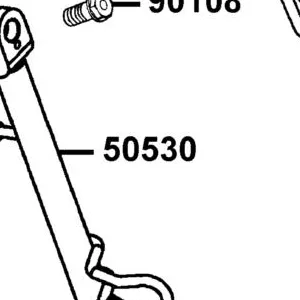 50530-BAA7-E00 BAR SIDE STAND — diagram cutout
