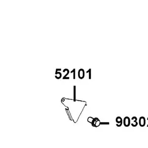 52101-LGE5-E01 STAY RR SPEED SENSOR — diagram cutout