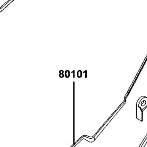 80101-BAA7-E00-N1R FENDER RR INNER (Black) — diagram cutout