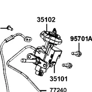 35102-AGE2-E00 COLLAR MAIN SW — diagram cutout