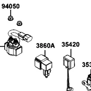 3860A-AFB6-600 CONTROL ASSY AUTO LIGHTING — diagram cutout