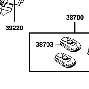 38703-AGE2-E00 REMOTE CONTROL — diagram cutout
