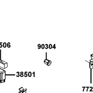 90304-ZZA6-E00 NUT CAP 6MM — diagram cutout
