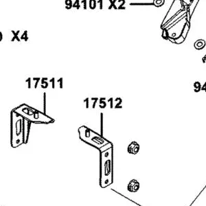 17512-ACD5-E00 STAY L FUEL TANK — diagram cutout