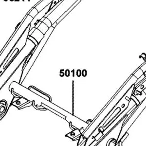 50100-BAA5-305 BODY ASSY FRAME (E00) — diagram cutout