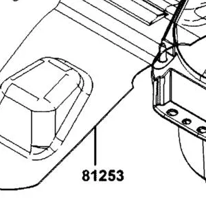 81253-BAA7-E00 BAG LUGGAGE — diagram cutout