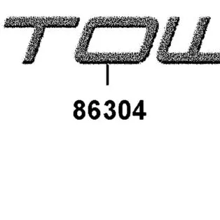 86304-BAA7-E00-T02 EMB SIDE COVER — diagram cutout