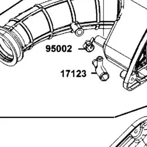 17123-BAC8-E00 JOINT 3 WAY — diagram cutout