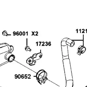 17236-BAA7-E00 PLATE CHAMBER FIX — diagram cutout
