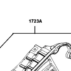 1723A-BAA7-E00 CASE COMP AIR/C — diagram cutout