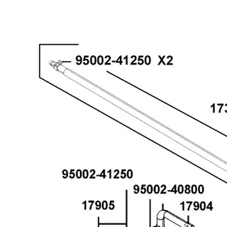 95002-41250-08G CLIP D12.5 TUBE