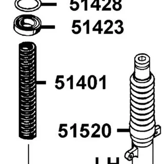 51401-BAA7-900 SPRING — diagram cutout