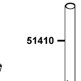 51410-BAA7-E00 FORK PIPE COMP — diagram cutout