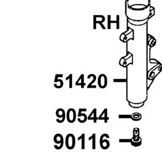 51420-BAA7-E00-NEA PIPE R FR FORK BOTTOM — diagram cutout