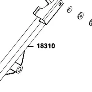 18310-BAA7-E00 MUFFLER COMP — diagram cutout