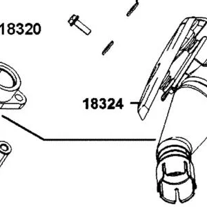 18324-BAA7-E00 PROTECTOR EXHAUST — diagram cutout
