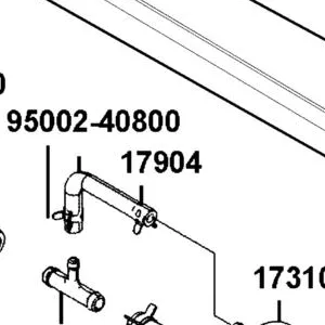 17904-BAA7-E00 TUBE B ASSY — diagram cutout