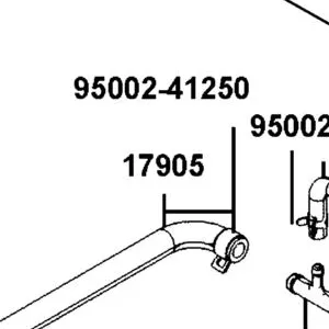 17905-BAA7-E00 TUBE A ASSY — diagram cutout