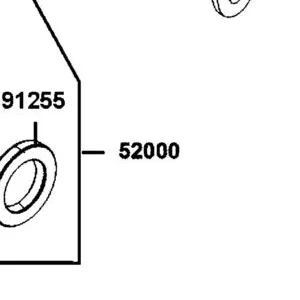 52000-BAA7-E00-NEA FORK CAST RR — diagram cutout