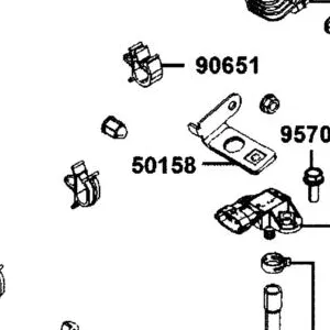 50158-BAA7-E00 STAY SENSOR T-MAP — diagram cutout