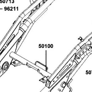 50100-BAA7-305 BODY ASSY FRAME — diagram cutout
