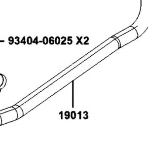 19013-ACD5-E00 HOSE WATER INLET — diagram cutout